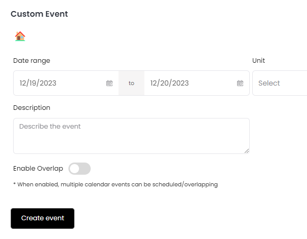 How to create a calendar event?